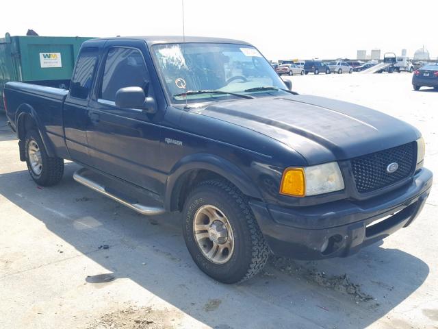 1FTYR44V63PB01223 - 2003 FORD RANGER SUP BLACK photo 1