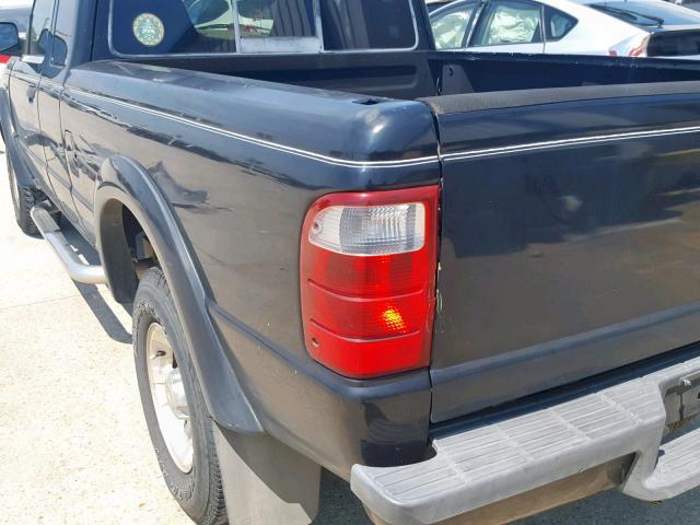 1FTYR44V63PB01223 - 2003 FORD RANGER SUP BLACK photo 9