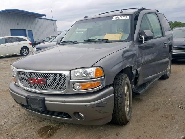 1GKEK63U25J198572 - 2005 GMC YUKON DENA GRAY photo 2