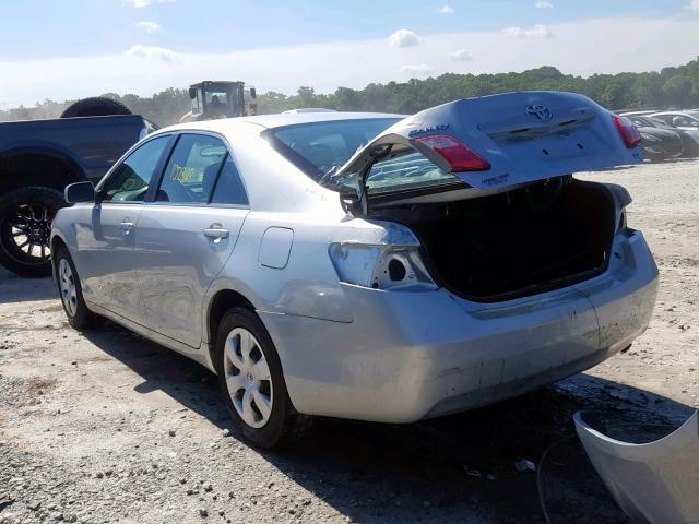 4T1BE46K67U157928 - 2007 TOYOTA CAMRY NEW SILVER photo 3