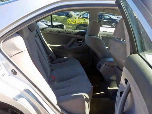 4T1BE46K67U157928 - 2007 TOYOTA CAMRY NEW SILVER photo 6