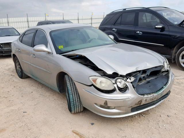 2G4WD582X81143874 - 2008 BUICK LACROSSE C SILVER photo 1