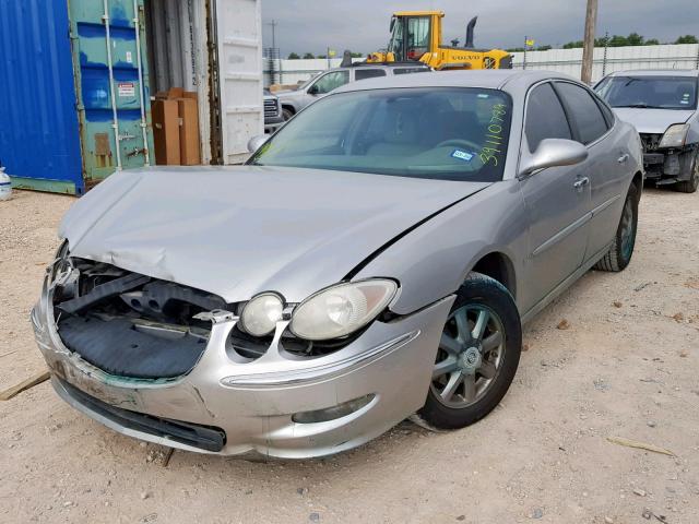 2G4WD582X81143874 - 2008 BUICK LACROSSE C SILVER photo 2