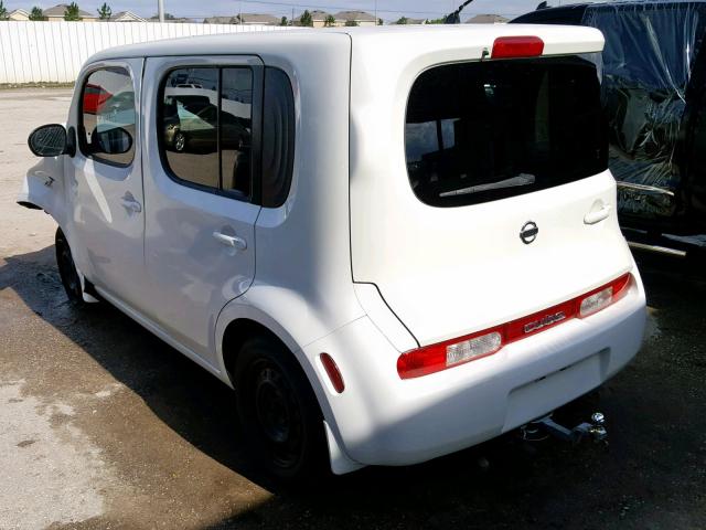 JN8AZ2KR2AT159057 - 2010 NISSAN CUBE BASE WHITE photo 3