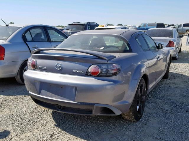 JM1FE173240106246 - 2004 MAZDA RX8 GRAY photo 4