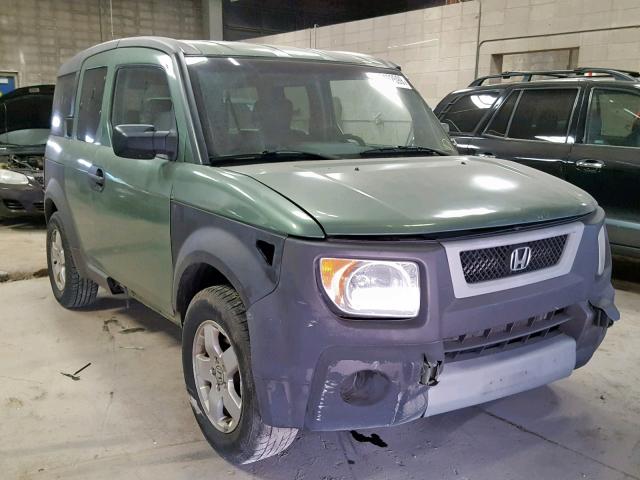 5J6YH18513L007490 - 2003 HONDA ELEMENT EX GREEN photo 1