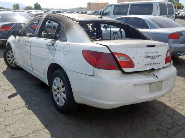 1C3CC4FB0AN100581 - 2010 CHRYSLER SEBRING TO WHITE photo 3