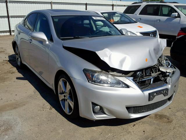 JTHBF5C27C5160271 - 2012 LEXUS IS 250 SILVER photo 1