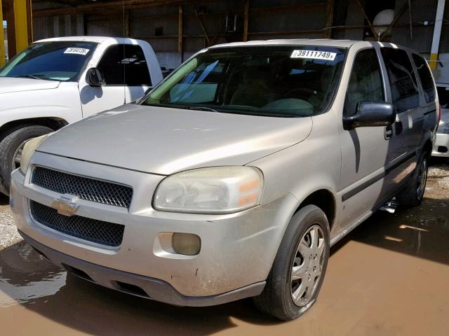 1GNDV23137D102678 - 2007 CHEVROLET UPLANDER L თაფლისფერი ფოტო 2