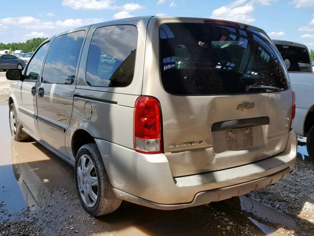 1GNDV23137D102678 - 2007 CHEVROLET UPLANDER L თაფლისფერი ფოტო 3