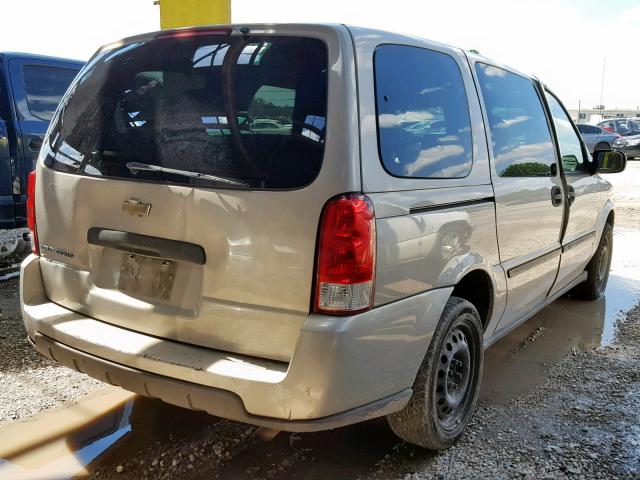 1GNDV23137D102678 - 2007 CHEVROLET UPLANDER L თაფლისფერი ფოტო 4