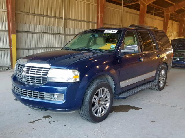 5LMFU27577LJ08189 - 2007 LINCOLN NAVIGATOR BLUE photo 2