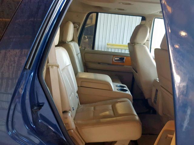 5LMFU27577LJ08189 - 2007 LINCOLN NAVIGATOR BLUE photo 6