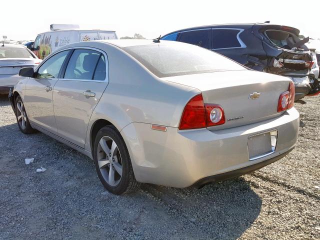 1G1ZC5E19BF158181 - 2011 CHEVROLET MALIBU 1LT GOLD photo 3