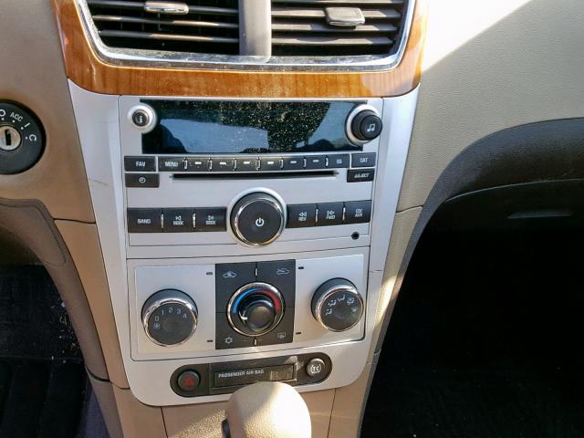 1G1ZC5E19BF158181 - 2011 CHEVROLET MALIBU 1LT GOLD photo 9