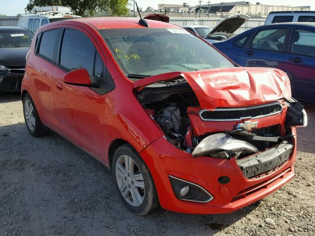 KL8CB6S9XFC804814 - 2015 CHEVROLET SPARK LS RED photo 1