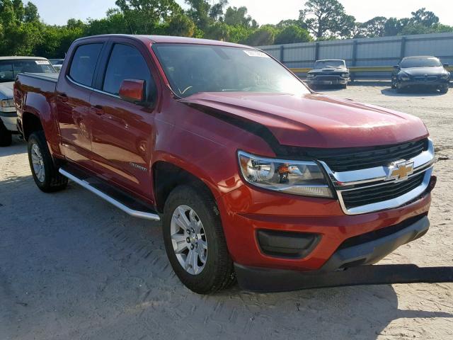 1GCGSCE35G1139333 - 2016 CHEVROLET COLORADO L RED photo 1