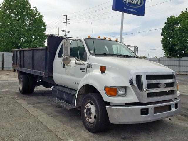 3FRNX65055V125896 - 2005 FORD F650 SUPER WHITE photo 1