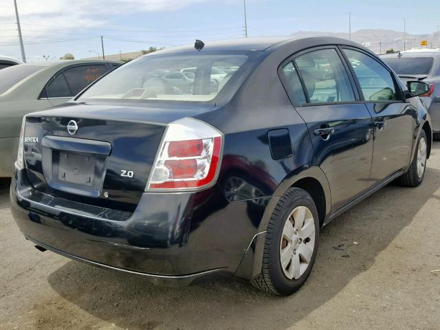 3N1AB61E67L681325 - 2007 NISSAN SENTRA 2.0 BLACK photo 4