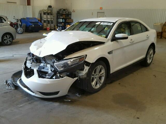 1FAHP2E84FG133052 - 2015 FORD TAURUS SEL WHITE photo 2