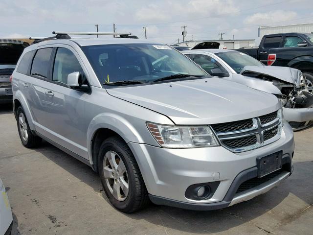 3D4PH1FG4BT567810 - 2011 DODGE JOURNEY MA SILVER photo 1