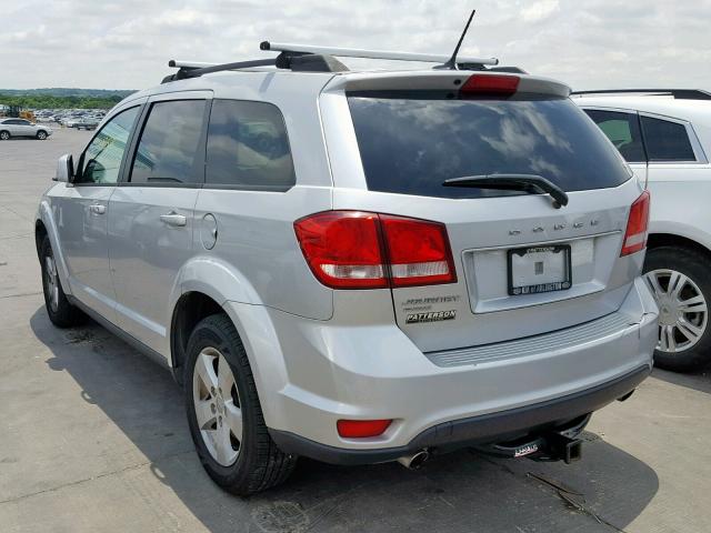 3D4PH1FG4BT567810 - 2011 DODGE JOURNEY MA SILVER photo 3