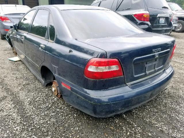 YV1VS27523F995325 - 2003 VOLVO S40 1.9T BLUE photo 3