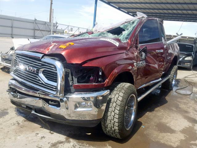 3C63R3FL7HG618842 - 2017 RAM 3500 LONGH MAROON photo 2