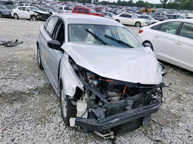 3VW2K7AJ0BM385690 - 2011 VOLKSWAGEN JETTA BASE SILVER photo 1