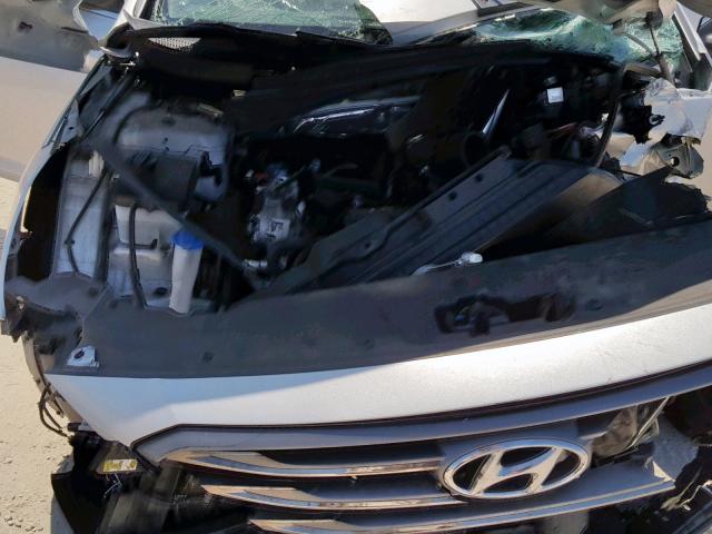 5NPE34AF5FH147434 - 2015 HYUNDAI SONATA SPO SILVER photo 7