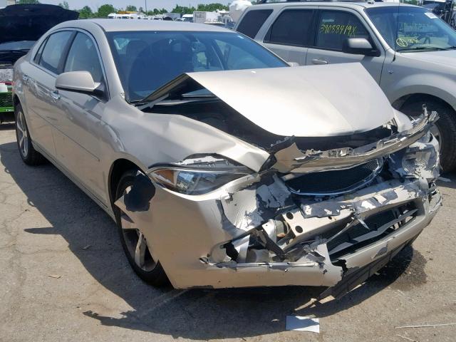 1G1ZC5E04CF236729 - 2012 CHEVROLET MALIBU 1LT BEIGE photo 1