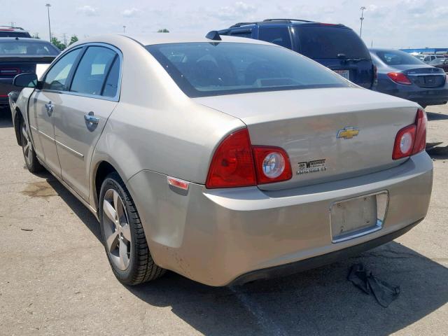 1G1ZC5E04CF236729 - 2012 CHEVROLET MALIBU 1LT BEIGE photo 3