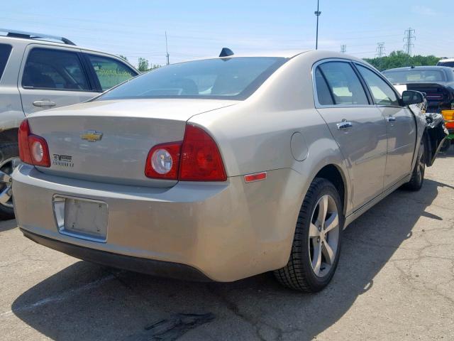 1G1ZC5E04CF236729 - 2012 CHEVROLET MALIBU 1LT BEIGE photo 4