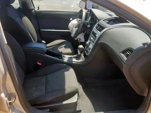 1G1ZC5E04CF236729 - 2012 CHEVROLET MALIBU 1LT BEIGE photo 5