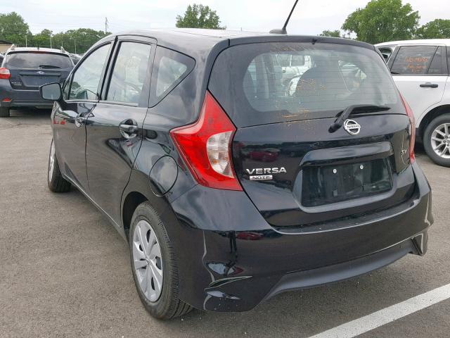 3N1CE2CP6HL360412 - 2017 NISSAN VERSA NOTE BLACK photo 3