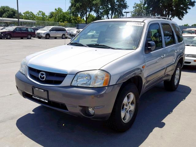 4F2CZ06174KM02854 - 2004 MAZDA TRIBUTE ES 银色 照片 2