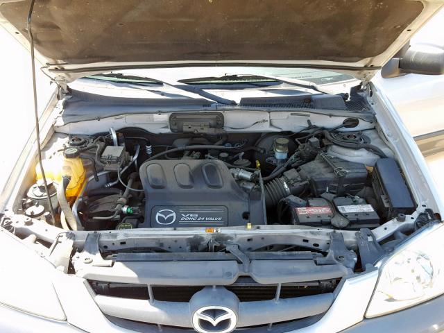 4F2CZ06174KM02854 - 2004 MAZDA TRIBUTE ES 银色 照片 7