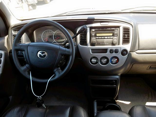 4F2CZ06174KM02854 - 2004 MAZDA TRIBUTE ES 银色 照片 9