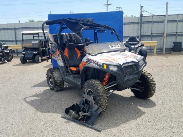 4XAVE7EA5EF355209 - 2014 POLARIS RZR 800 S SILVER photo 1