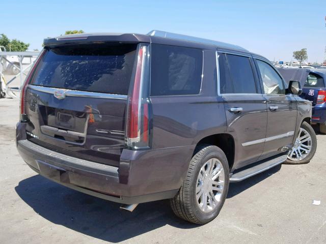 1GYS3AKJ3GR343154 - 2016 CADILLAC ESCALADE PURPLE photo 4