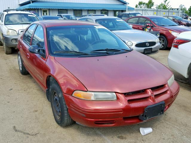 1B3EJ46X9YN199967 - 2000 DODGE STRATUS SE RED photo 1