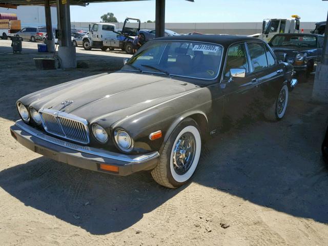 SAJAV1247CC340293 - 1982 JAGUAR XJ6 BLACK photo 2