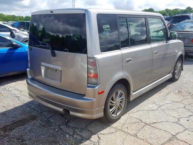 JTLKT324864074449 - 2006 TOYOTA SCION XB 银色 照片 4
