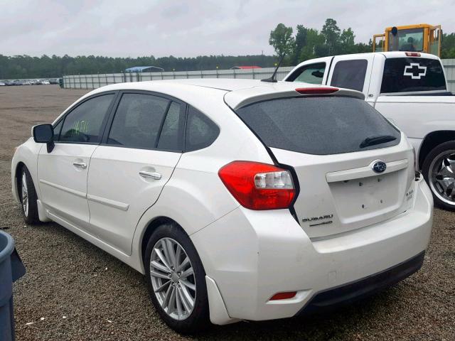 JF1GPAK62DH202188 - 2013 SUBARU IMPREZA LI WHITE photo 3