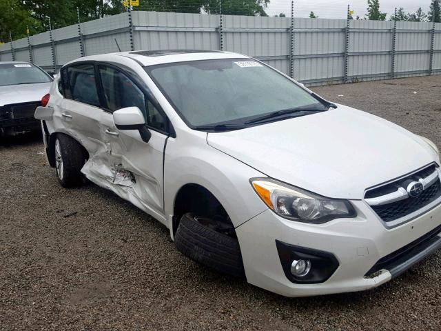 JF1GPAK62DH202188 - 2013 SUBARU IMPREZA LI WHITE photo 9