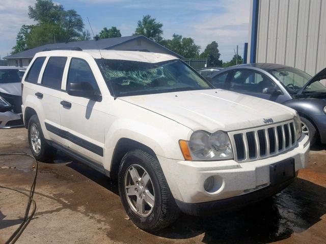 1J4HR48N36C194413 - 2006 JEEP GRAND CHER WHITE photo 1