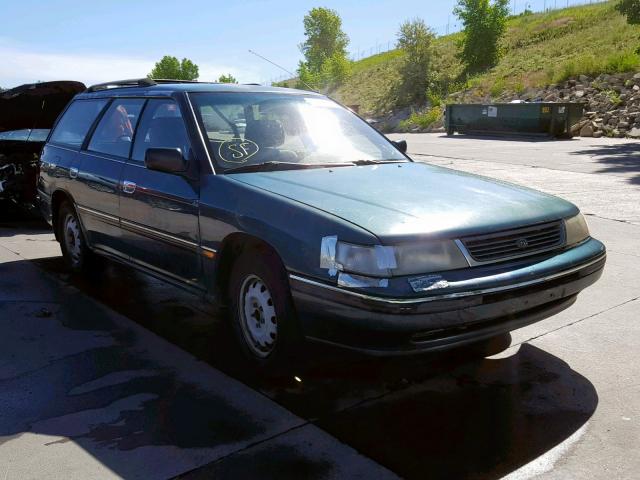 4S3BJ6324N6916335 - 1992 SUBARU LEGACY L GREEN photo 1