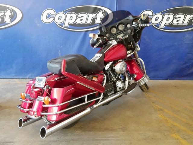 1HD1FCW1X6Y711380 - 2006 HARLEY-DAVIDSON FLHTCUI MAROON photo 4