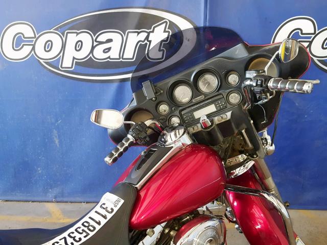 1HD1FCW1X6Y711380 - 2006 HARLEY-DAVIDSON FLHTCUI MAROON photo 9