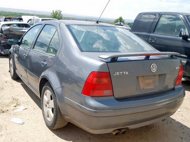 3VWSE69M73M138328 - 2003 VOLKSWAGEN JETTA GLS GRAY photo 3